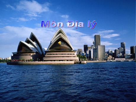 Bài giảng Địa lí Lớp 5 - Bài 27: Châu Đại Dương và Châu Nam Cực